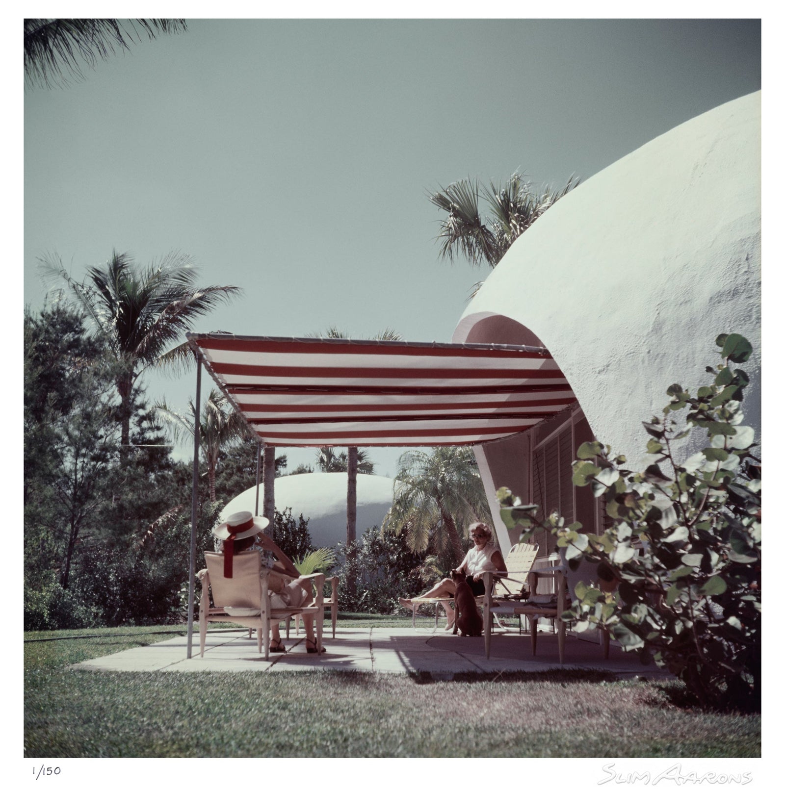 hobe sound bubble houses - Slim Aarons - Limited Edition - Estate Stamped - Photography - Getty Images