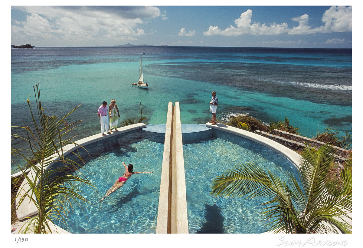 holiday in mustique - Slim Aarons - Limited Edition - Estate Stamped - Photography - Getty Images