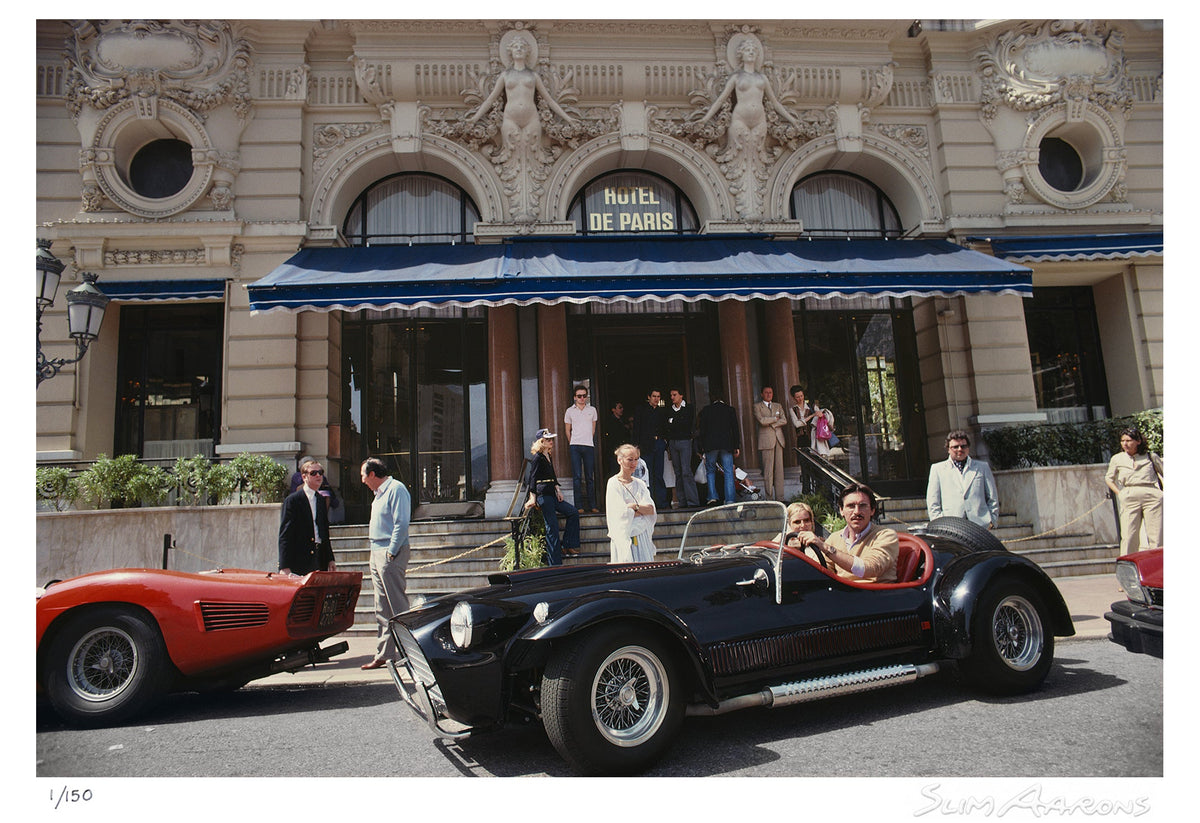 hotel de paris in monaco - Slim Aarons - Limited Edition - Estate Stamped - Photography - Getty Images