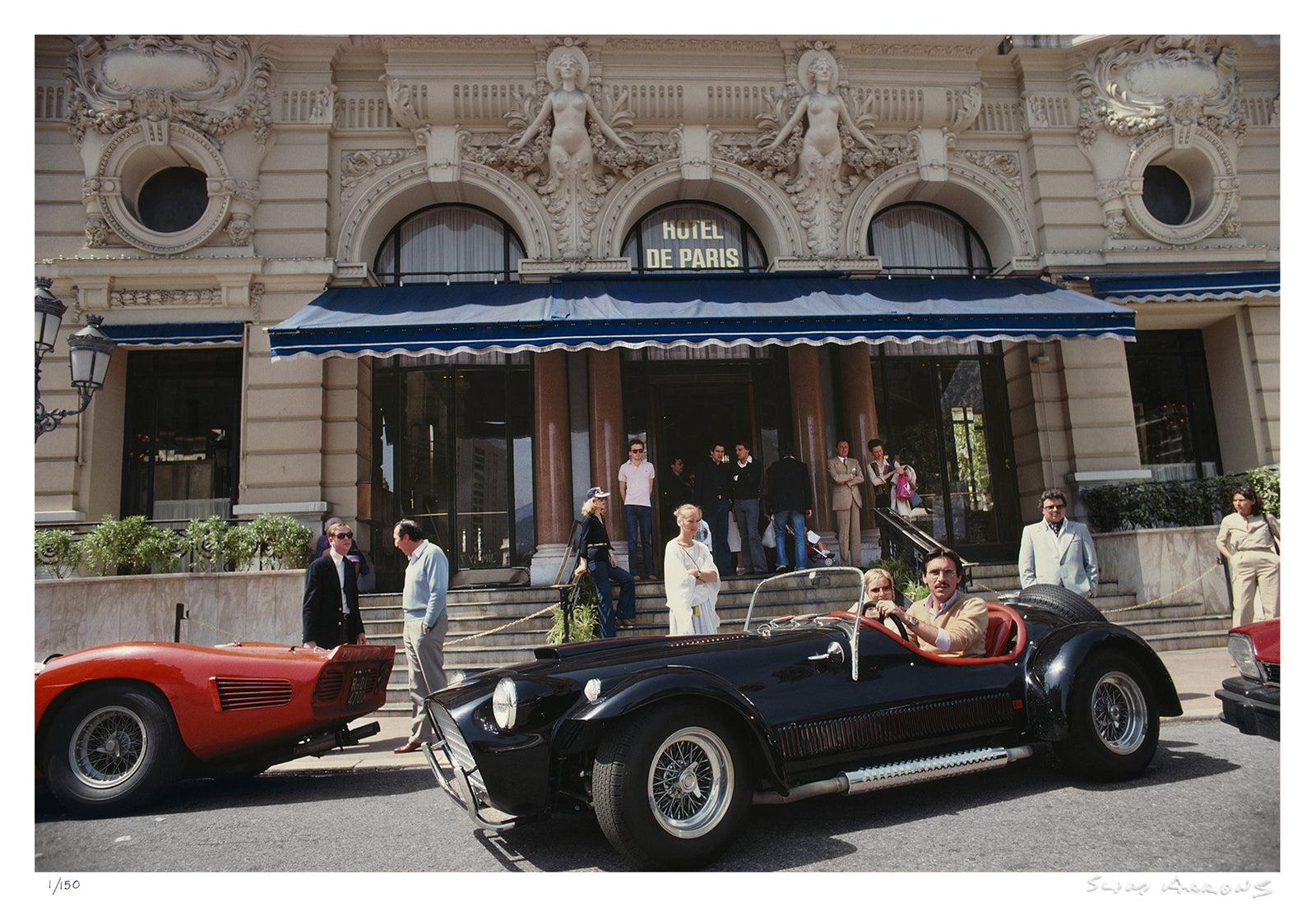 hotel de paris in monaco - Slim Aarons - Limited Edition - Estate Stamped - Photography - Getty Images