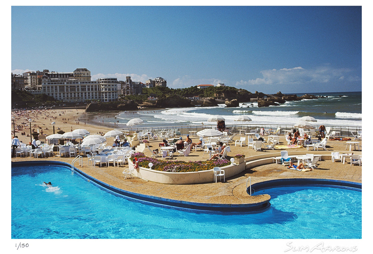 hotel du palais biarritz - Slim Aarons - Limited Edition - Estate Stamped - Photography - Getty Images