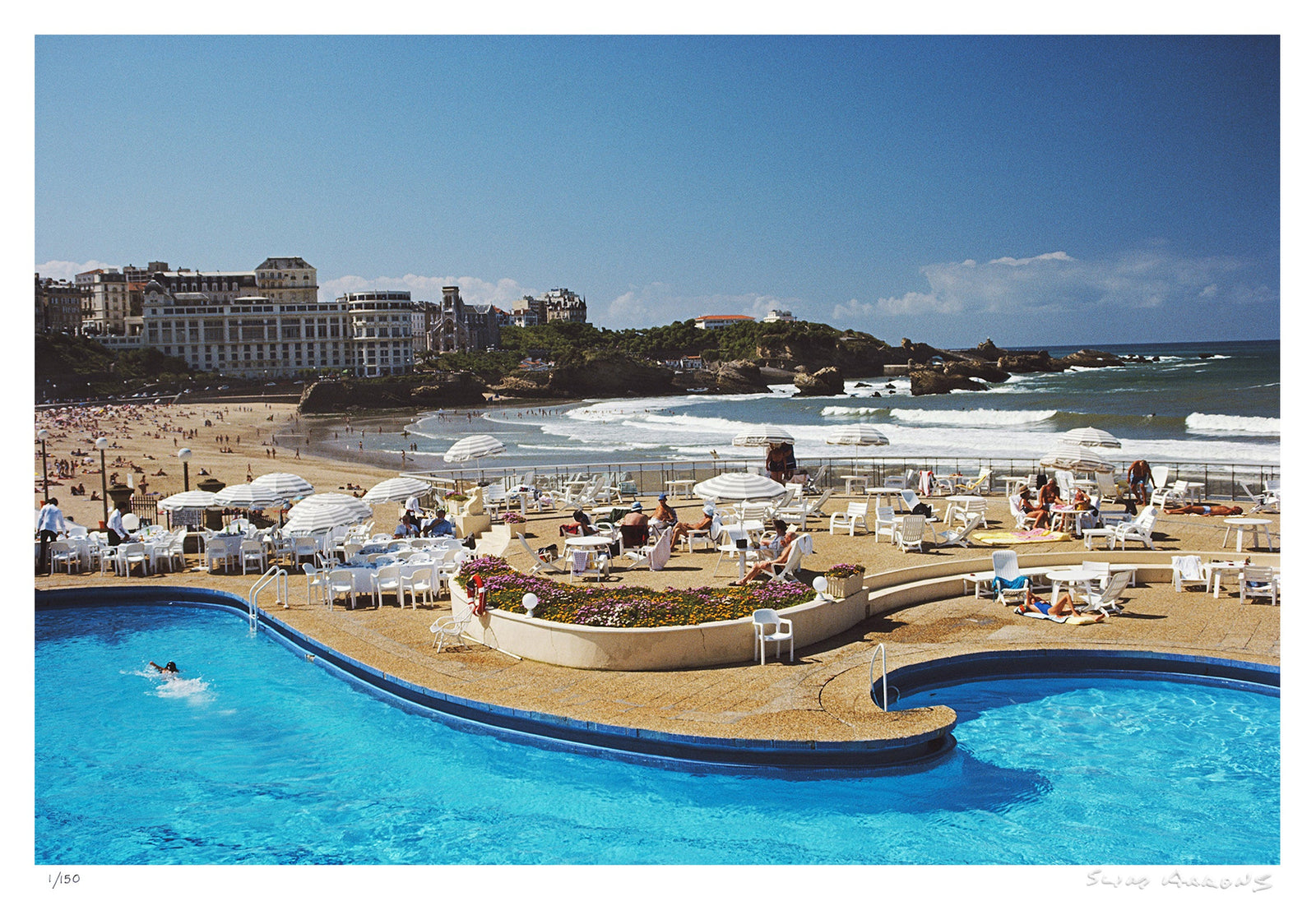 hotel du palais biarritz - Slim Aarons - Limited Edition - Estate Stamped - Photography - Getty Images