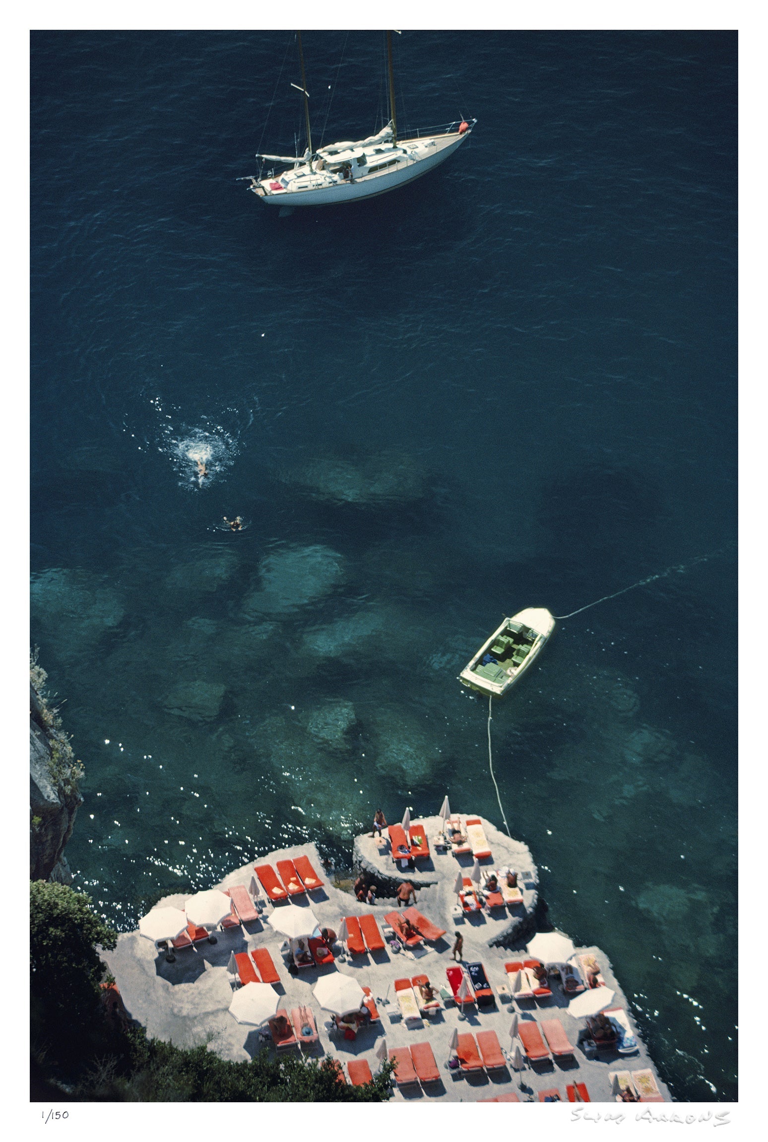 hotel il san pietro - Slim Aarons - Limited Edition - Estate Stamped - Photography - Getty Images