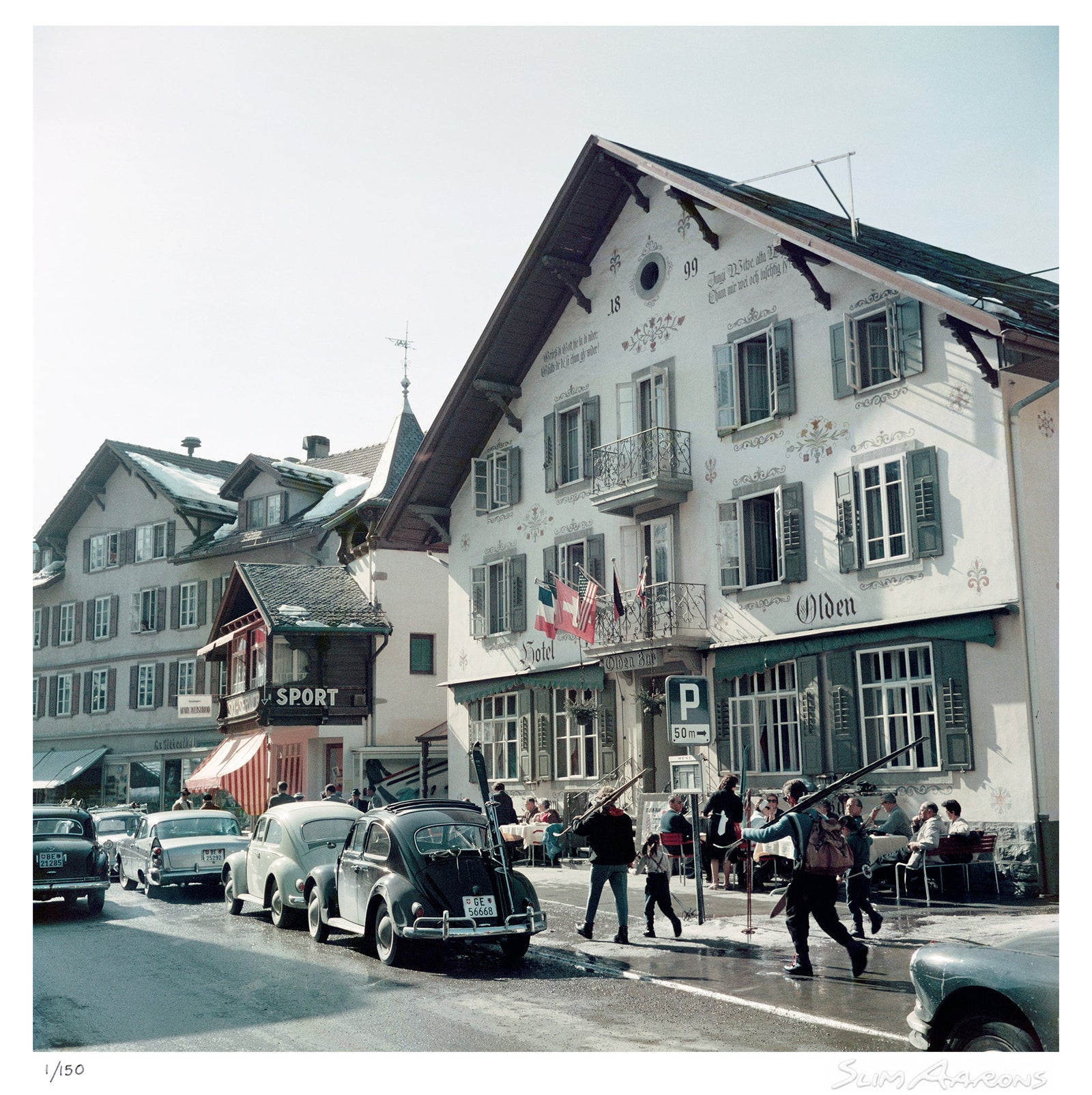 hotel olden - Slim Aarons - Limited Edition - Estate Stamped - Photography - Getty Images