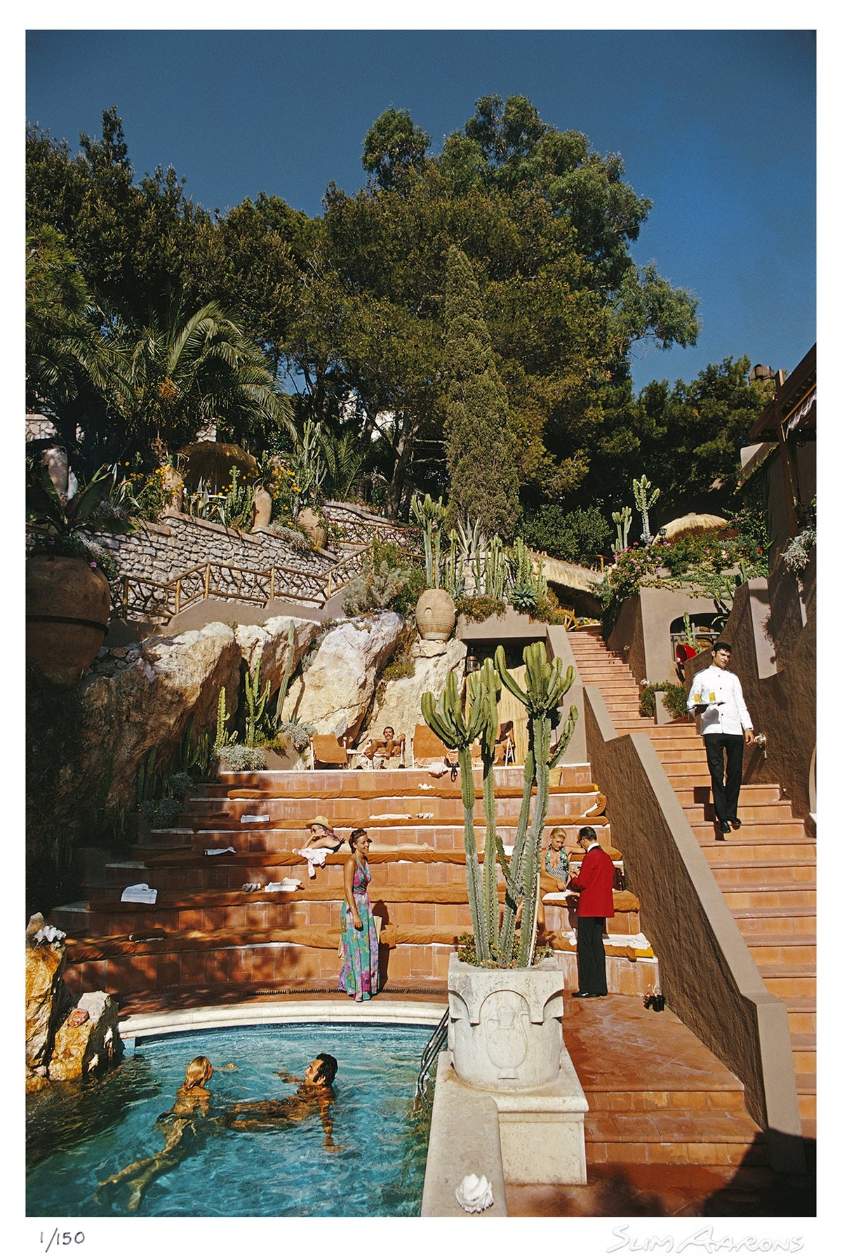 hotel punta tragara - Slim Aarons - Limited Edition - Estate Stamped - Photography - Getty Images