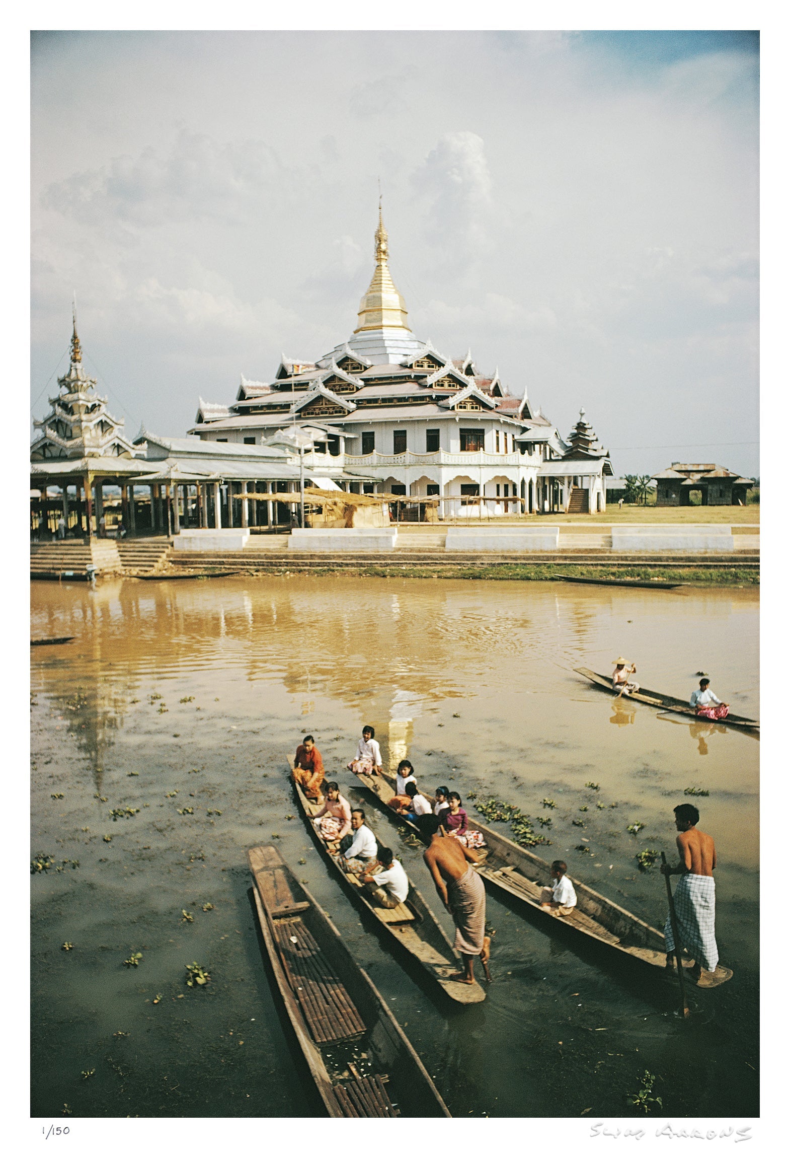 hpaung daw u pagoda - Slim Aarons - Limited Edition - Estate Stamped - Photography - Getty Images