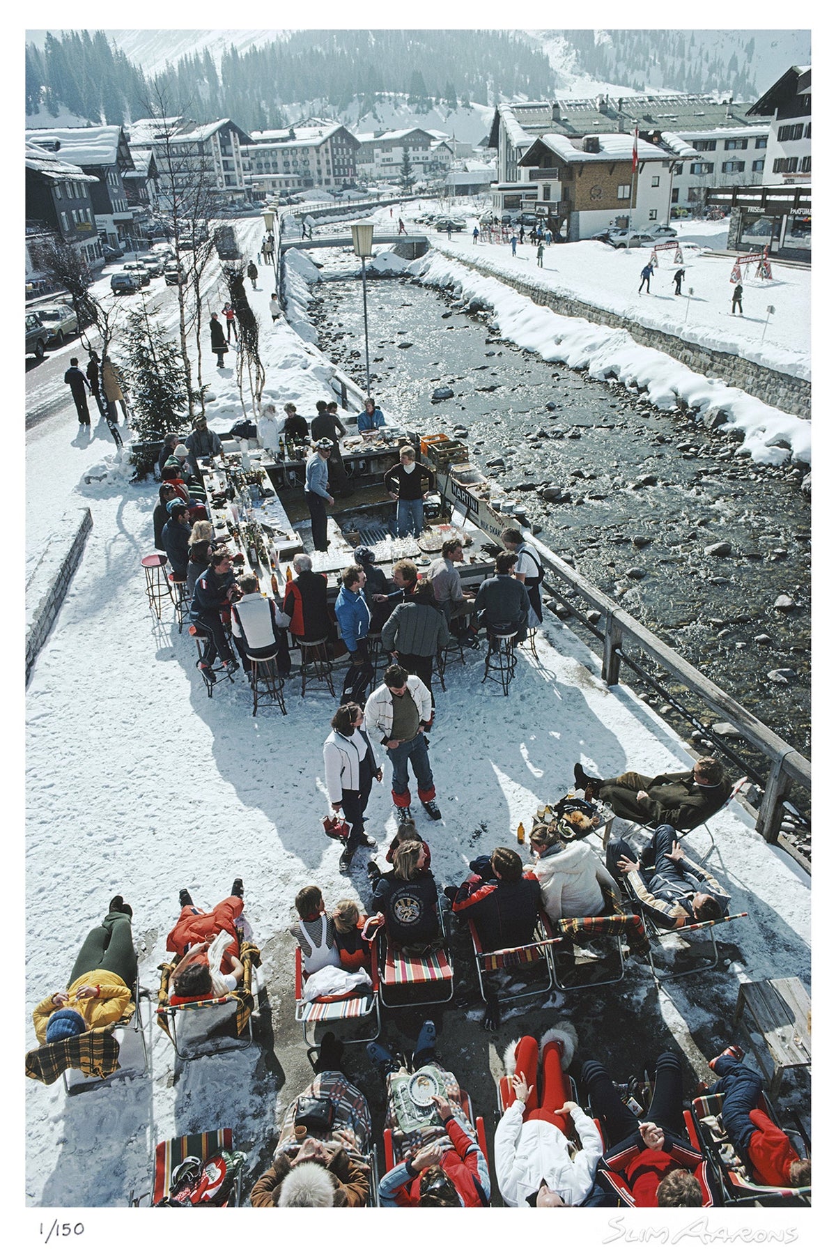 ice bar - Slim Aarons - Limited Edition - Estate Stamped - Photography - Getty Images