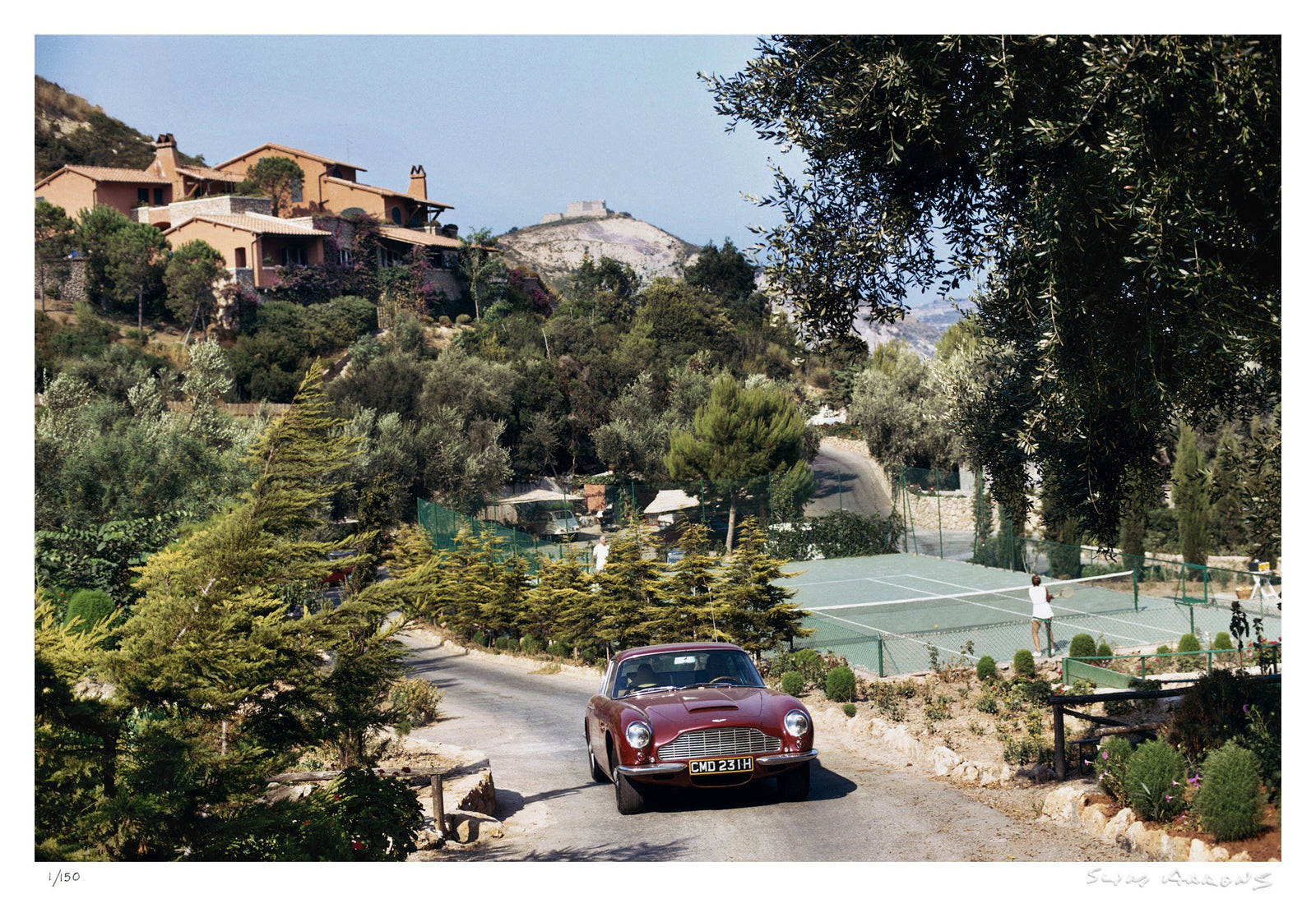 il pellicano tennis - Slim Aarons - Limited Edition - Estate Stamped - Photography - Getty Images