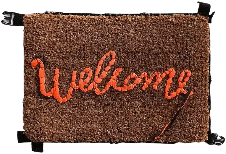 Welcome Mat by Banksy