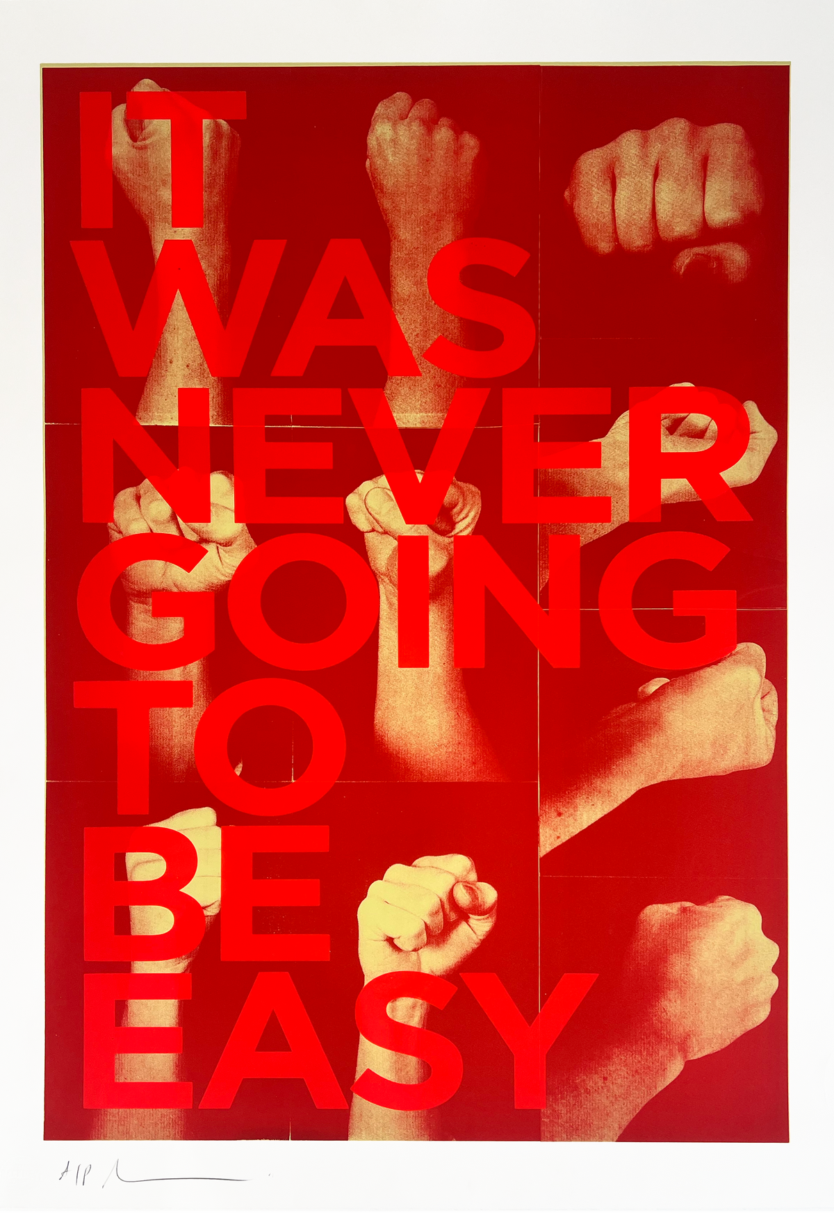 It Was Never Going To Be Easy