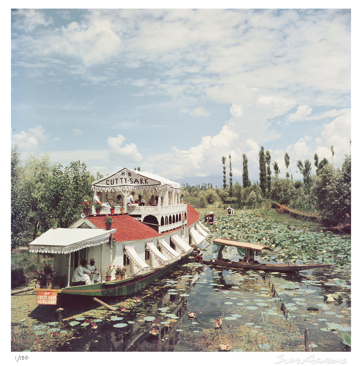 jhelum river - Slim Aarons - Limited Edition - Estate Stamped - Photography - Getty Images