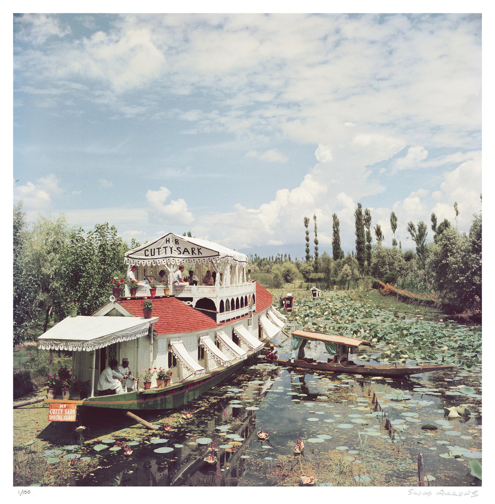 jhelum river - Slim Aarons - Limited Edition - Estate Stamped - Photography - Getty Images