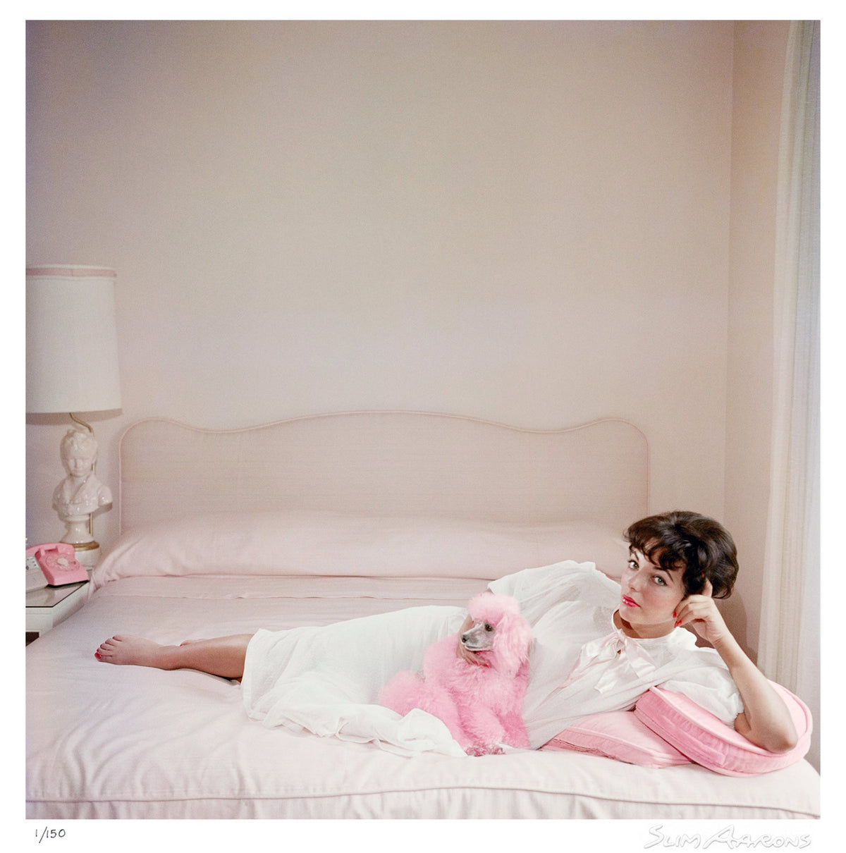 joan collins relaxes - Slim Aarons - Limited Edition - Estate Stamped - Photography - Getty Images