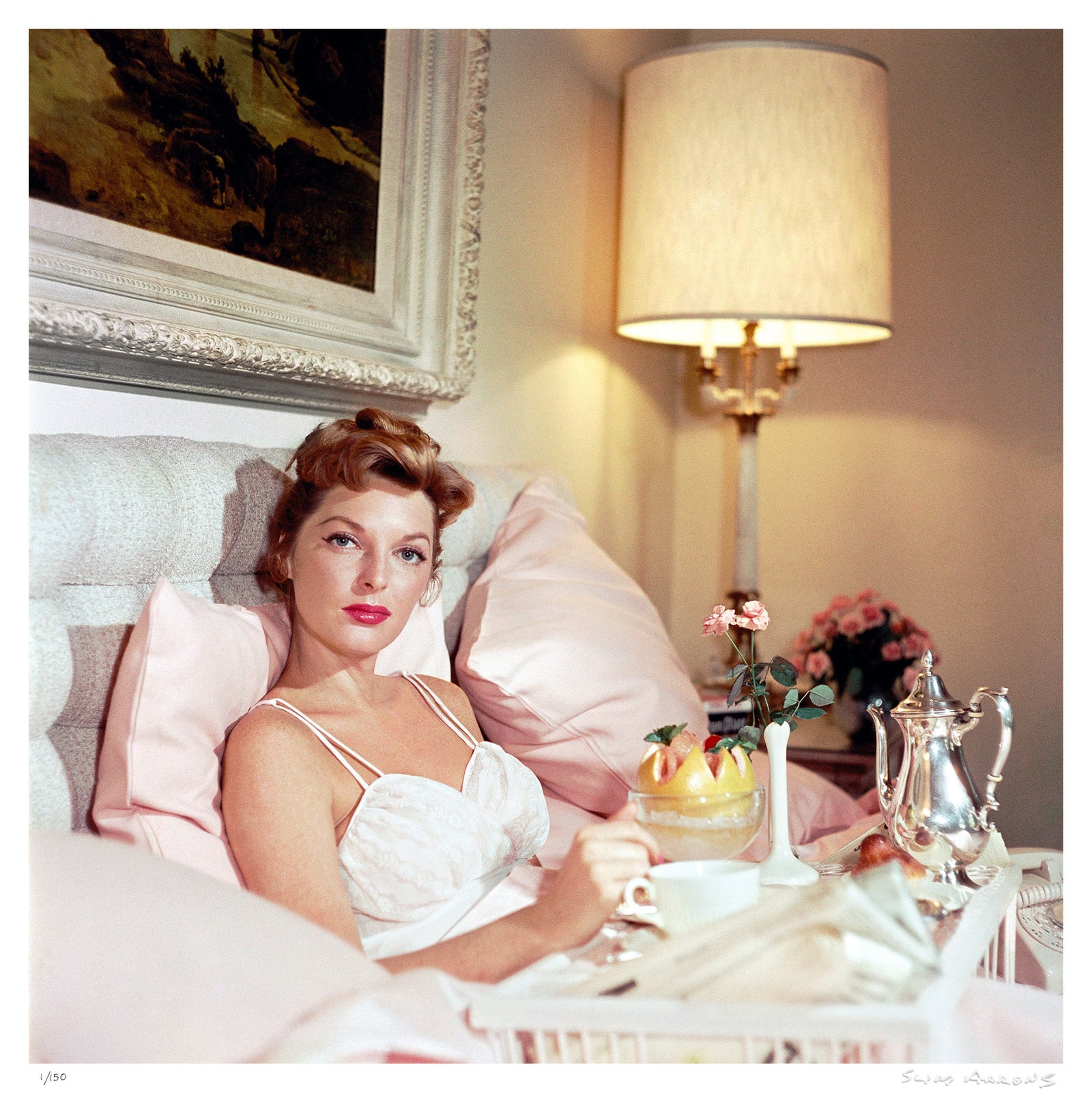 julie london - Slim Aarons - Limited Edition - Estate Stamped - Photography - Getty Images
