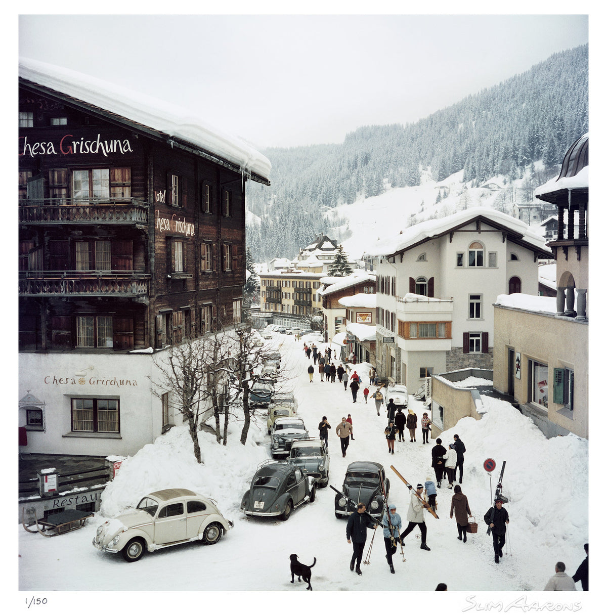 klosters - Slim Aarons - Limited Edition - Estate Stamped - Photography - Getty Images