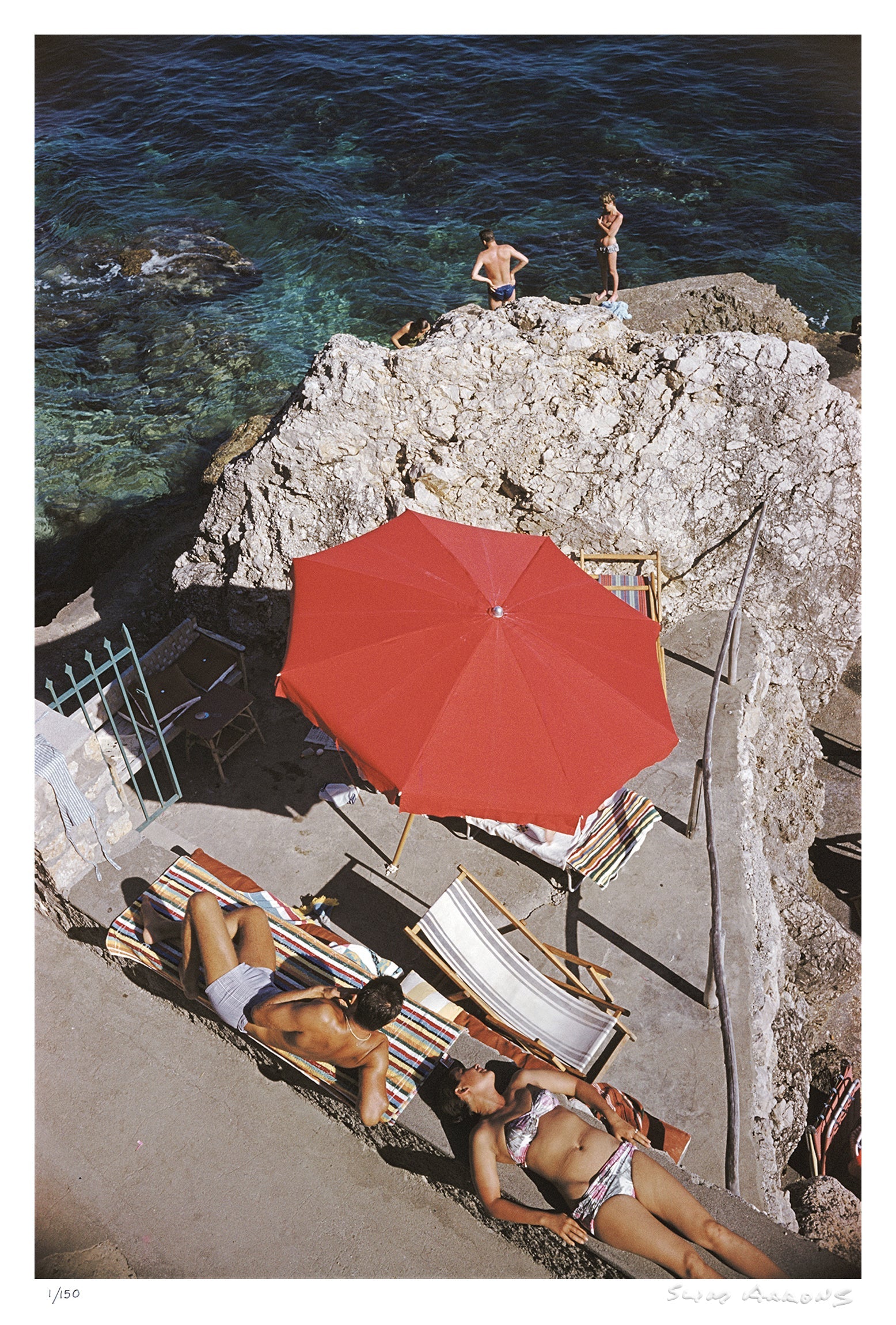 la canzone del mare - Slim Aarons - Limited Edition - Estate Stamped - Photography - Getty Images