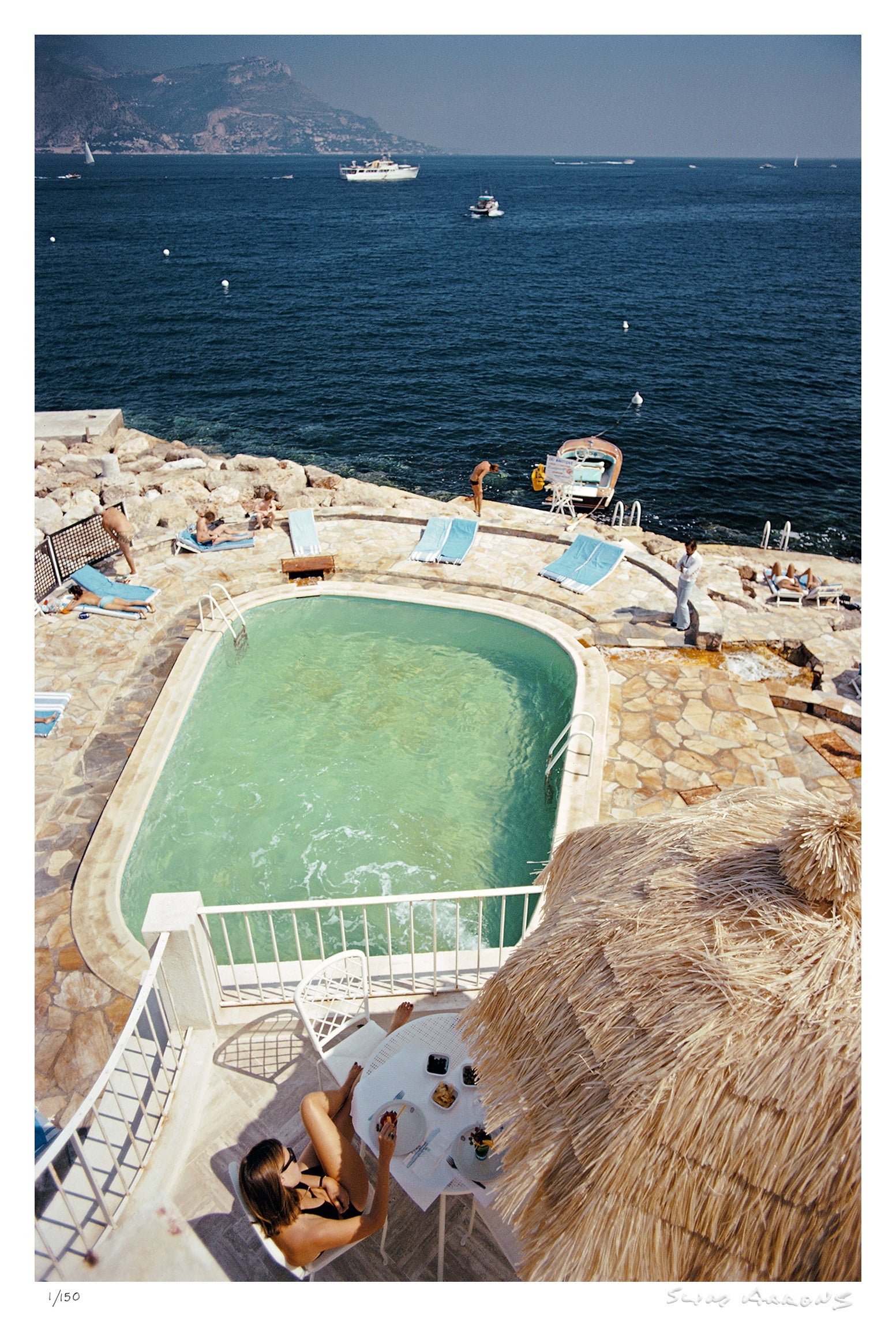 la voile dor - Slim Aarons - Limited Edition - Estate Stamped - Photography - Getty Images