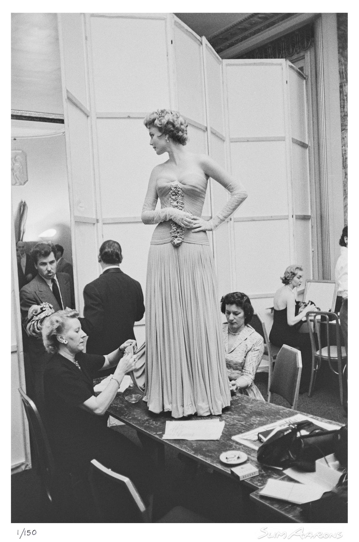 last minute adjustments - Slim Aarons - Limited Edition - Estate Stamped - Photography - Getty Images