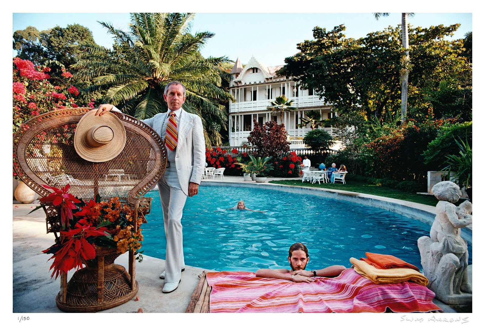 lawrence peabody ii - Slim Aarons - Limited Edition - Estate Stamped - Photography - Getty Images