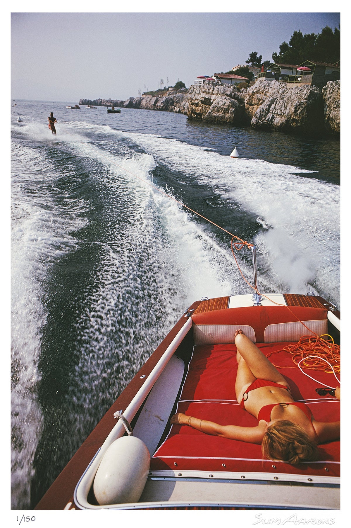 leisure in antibes - Slim Aarons - Limited Edition - Estate Stamped - Photography - Getty Images
