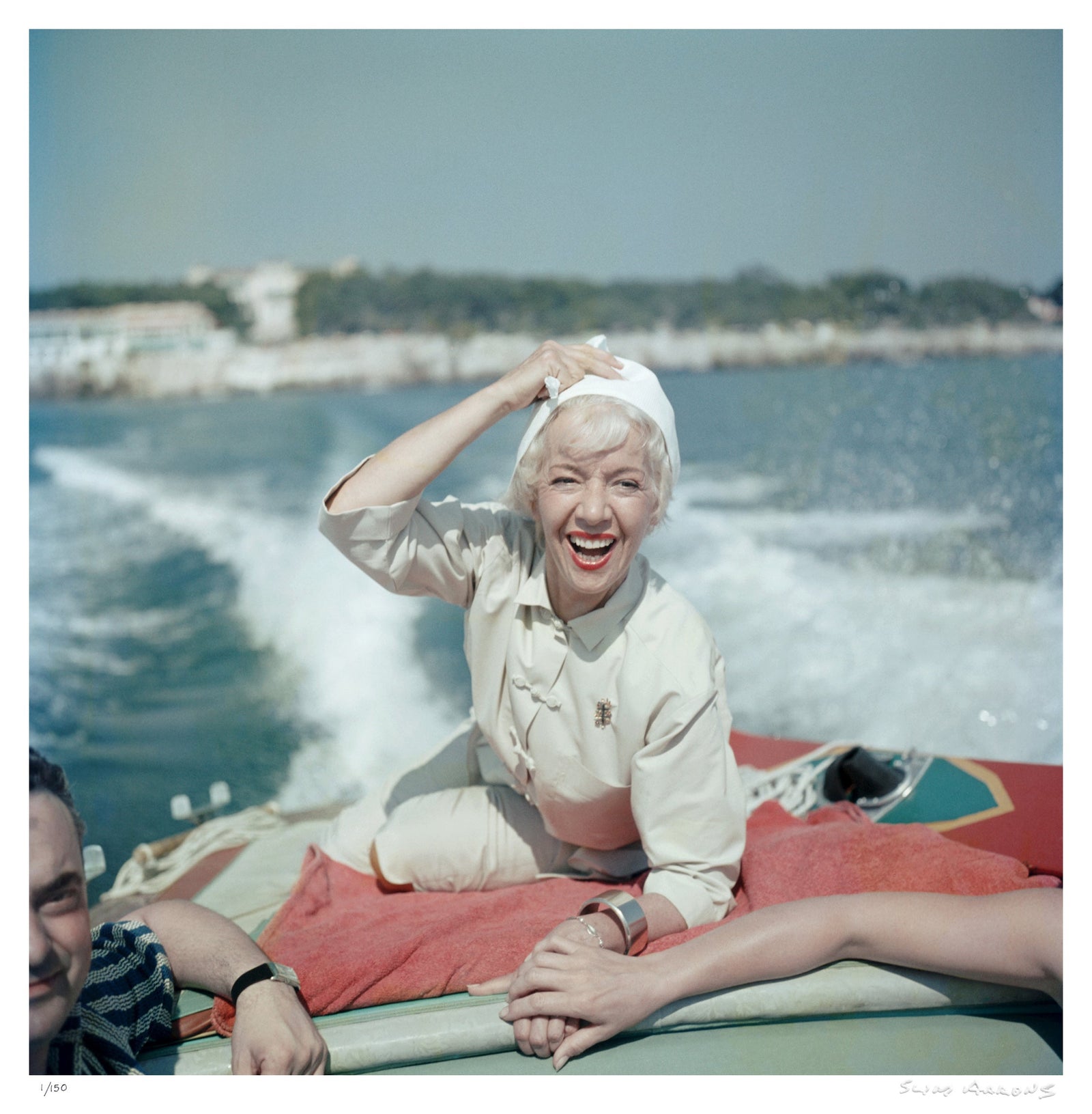 lily on the riviera - Slim Aarons - Limited Edition - Estate Stamped - Photography - Getty Images