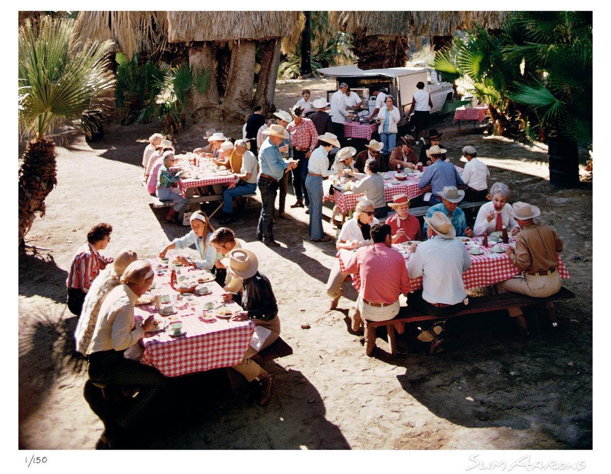 lunch al fresco - Slim Aarons - Limited Edition - Estate Stamped - Photography - Getty Images