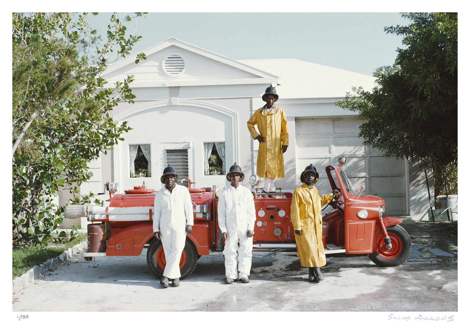 lyford cay fire service - Slim Aarons - Limited Edition - Estate Stamped - Photography - Getty Images