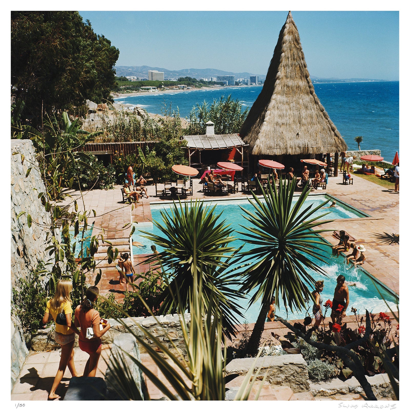 marbella club - Slim Aarons - Limited Edition - Estate Stamped - Photography - Getty Images