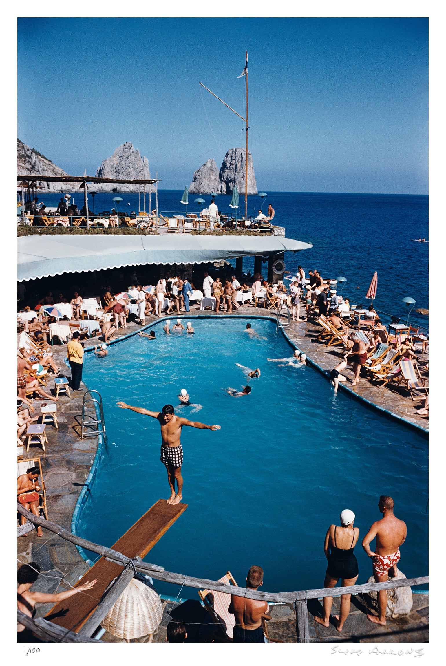 marina piccola - Slim Aarons - Limited Edition - Estate Stamped - Photography - Getty Images