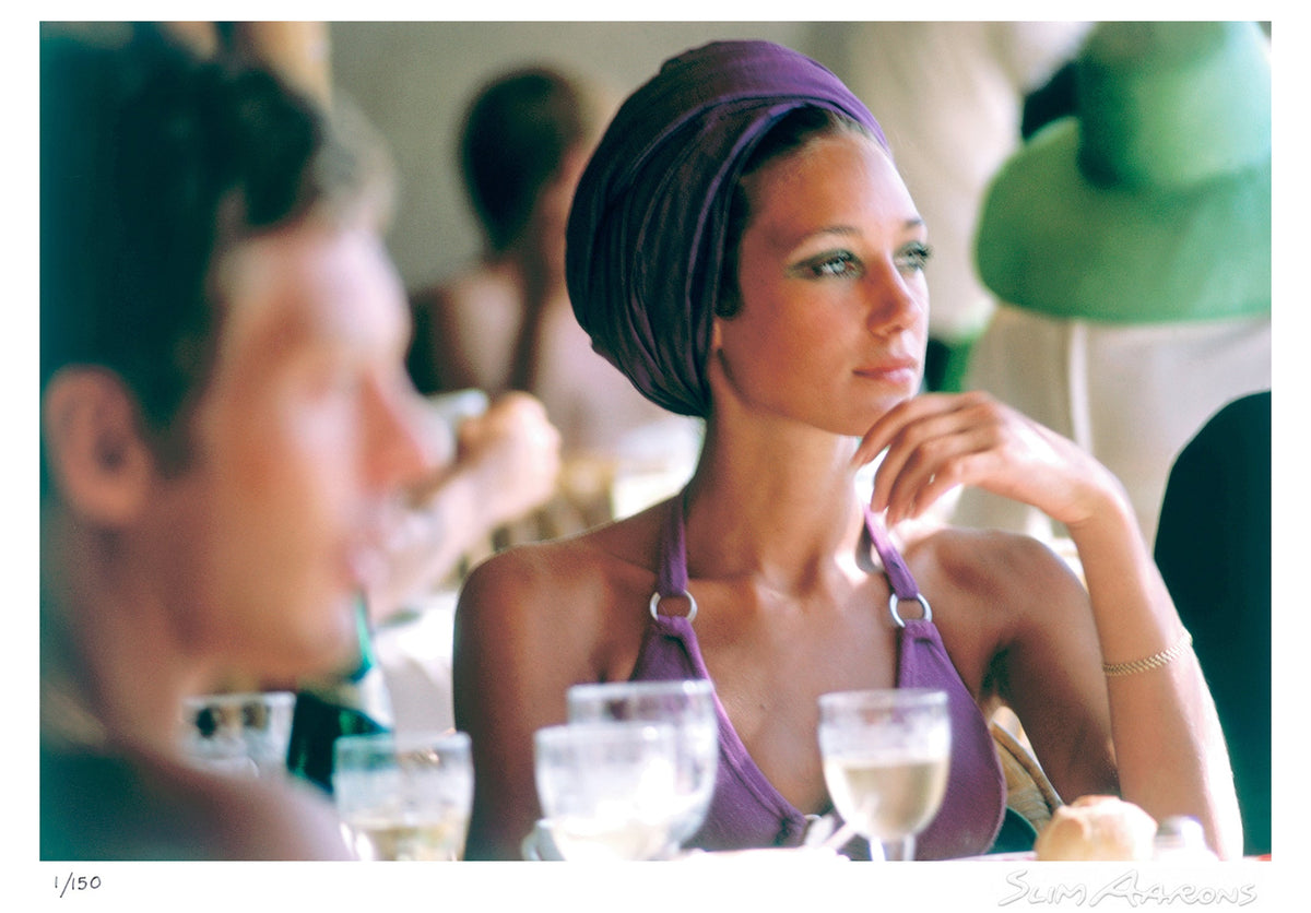 marisa berenson - Slim Aarons - Limited Edition - Estate Stamped - Photography - Getty Images