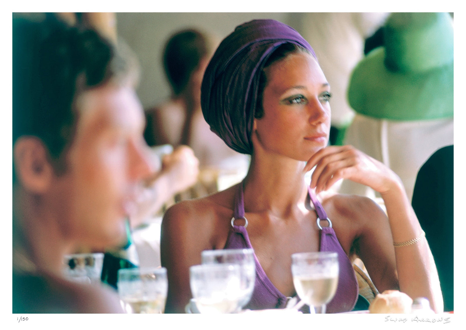 marisa berenson - Slim Aarons - Limited Edition - Estate Stamped - Photography - Getty Images