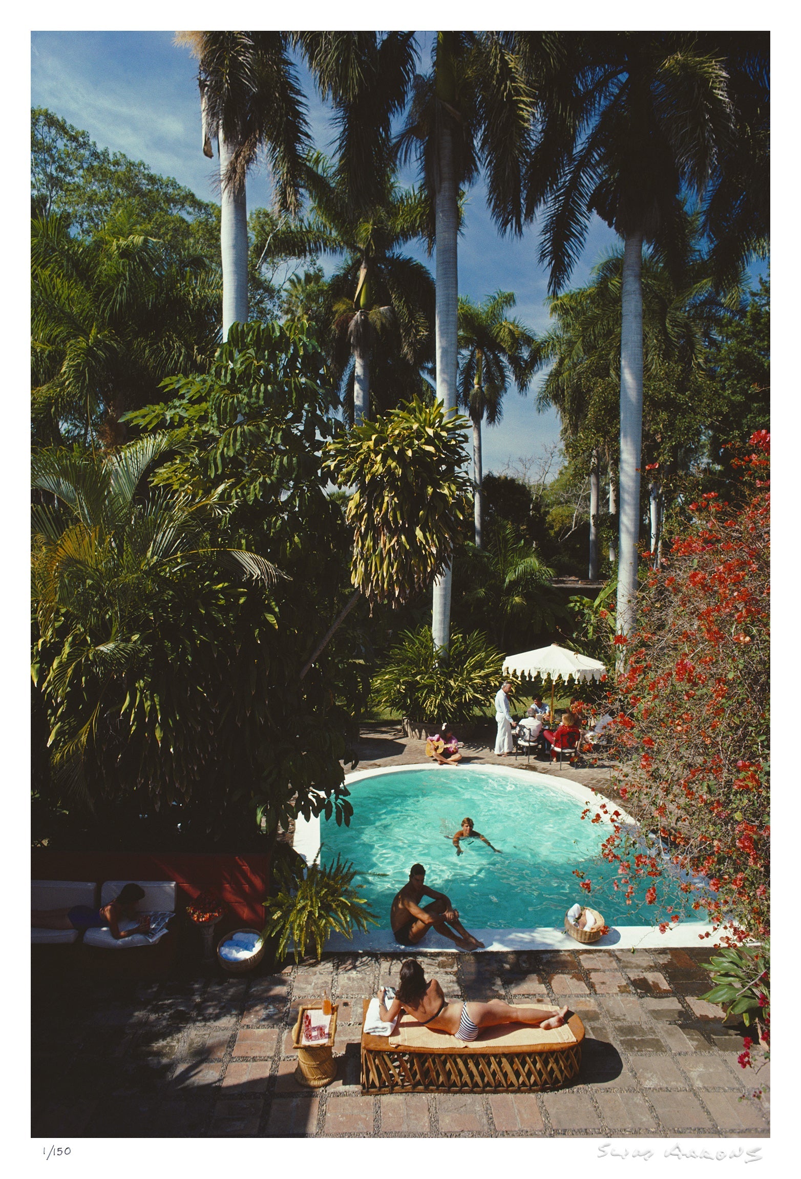 mazatlan mansion - Slim Aarons - Limited Edition - Estate Stamped - Photography - Getty Images