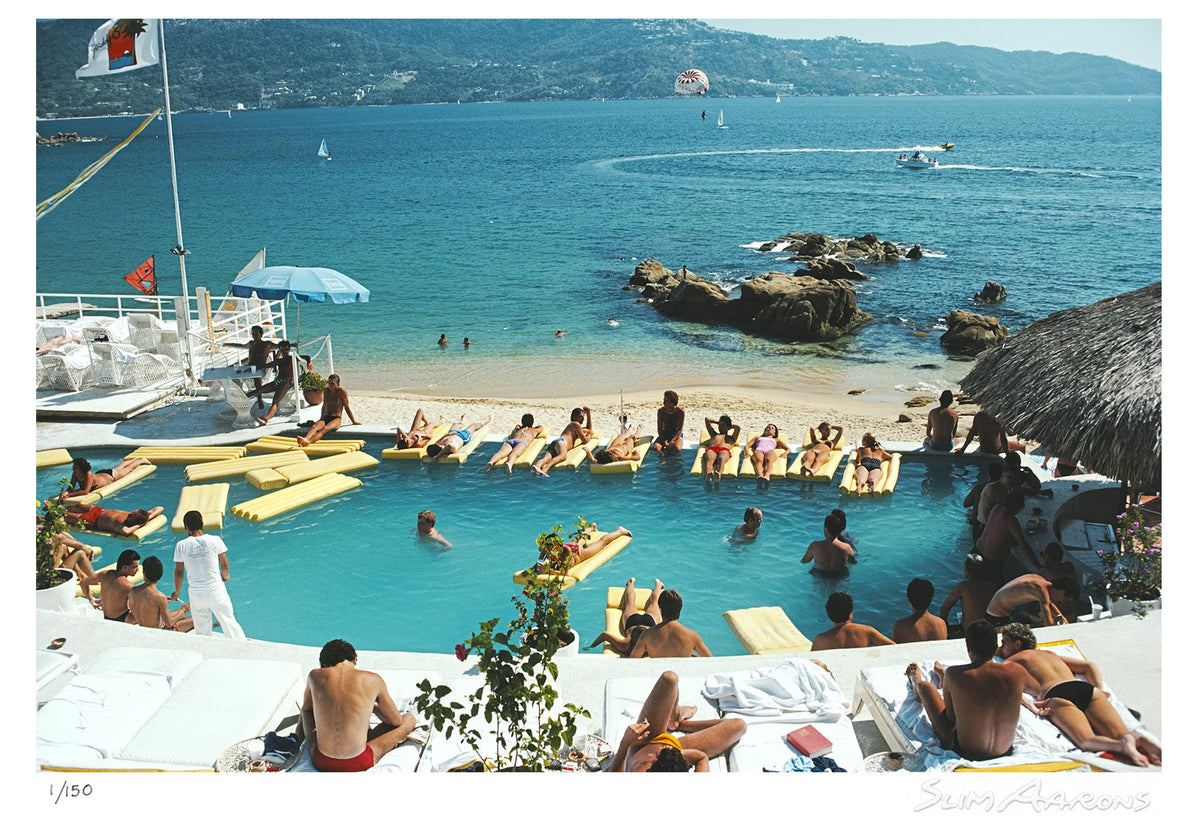 mazatlan seaside - Slim Aarons - Limited Edition - Estate Stamped - Photography - Getty Images