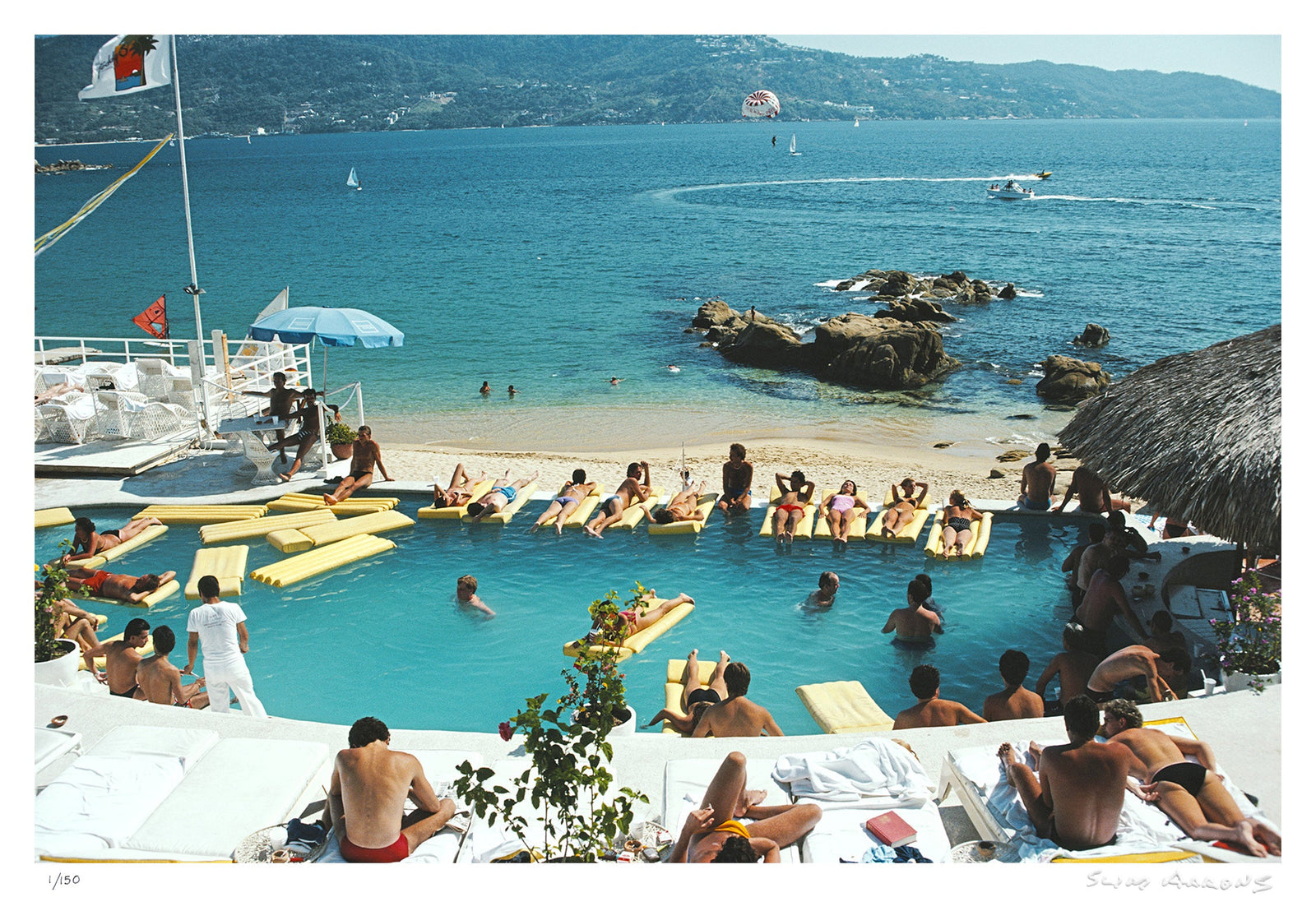 mazatlan seaside - Slim Aarons - Limited Edition - Estate Stamped - Photography - Getty Images