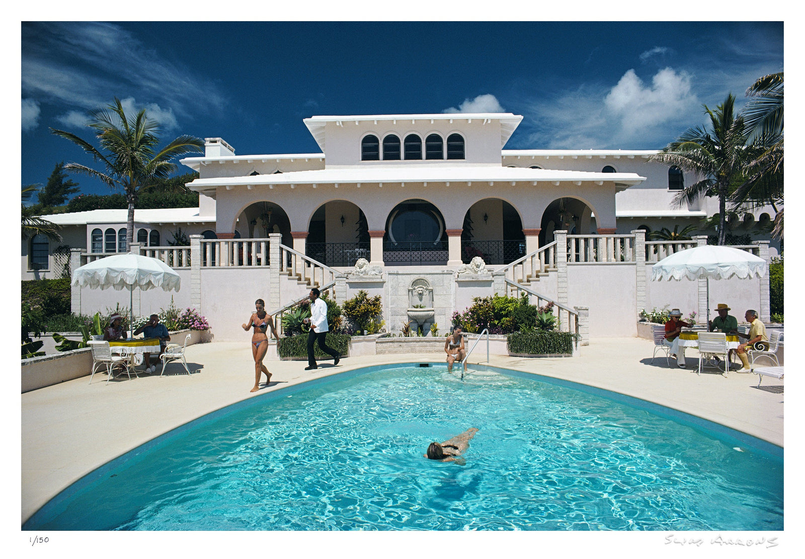 mcmartin villa - Slim Aarons - Limited Edition - Estate Stamped - Photography - Getty Images