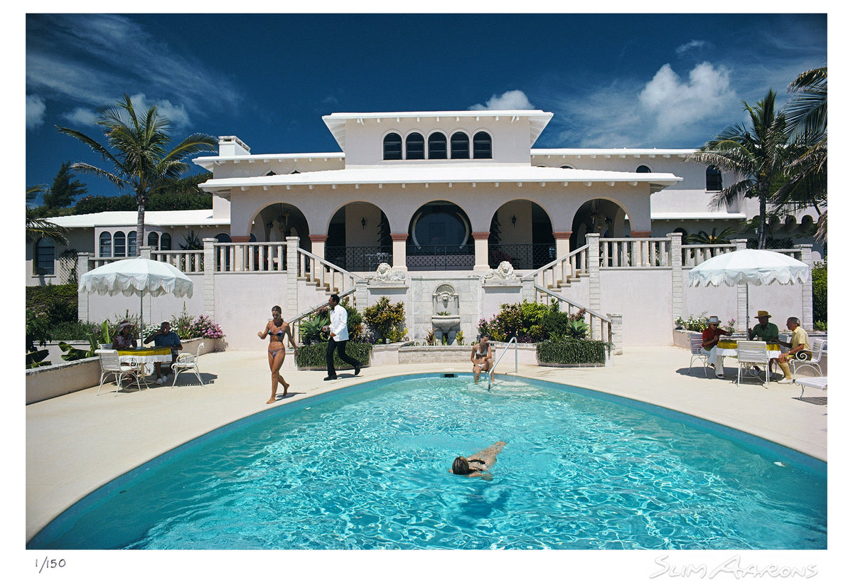 mcmartin villa - Slim Aarons - Limited Edition - Estate Stamped - Photography - Getty Images