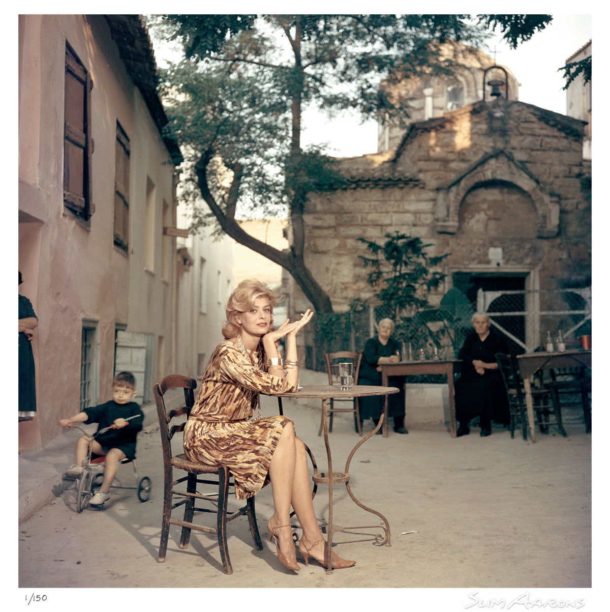 melina mercouri - Slim Aarons - Limited Edition - Estate Stamped - Photography - Getty Images