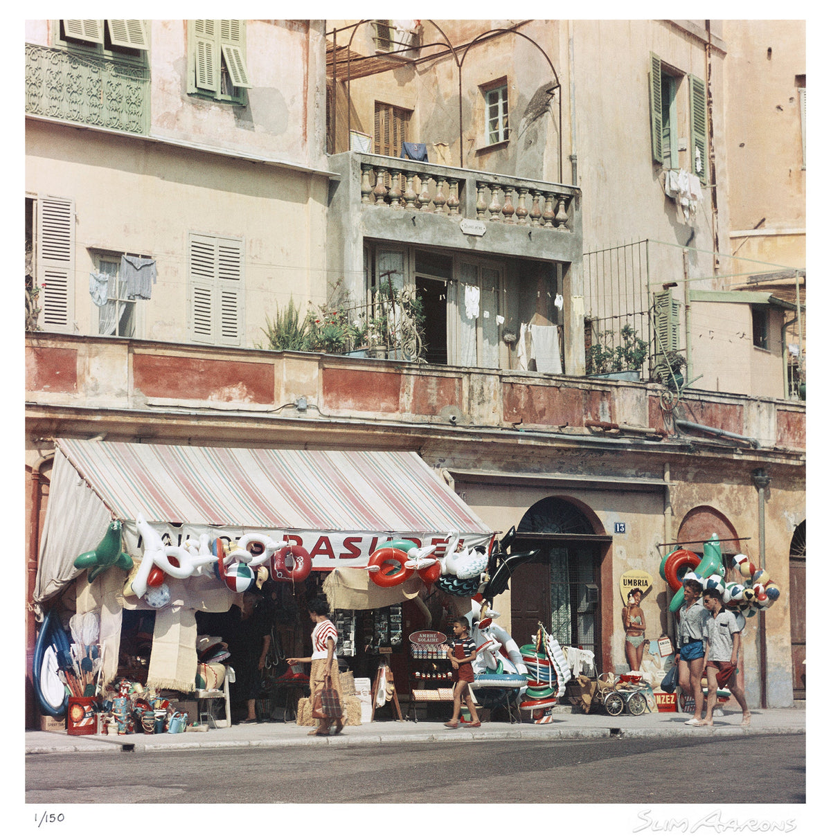 menton - Slim Aarons - Limited Edition - Estate Stamped - Photography - Getty Images