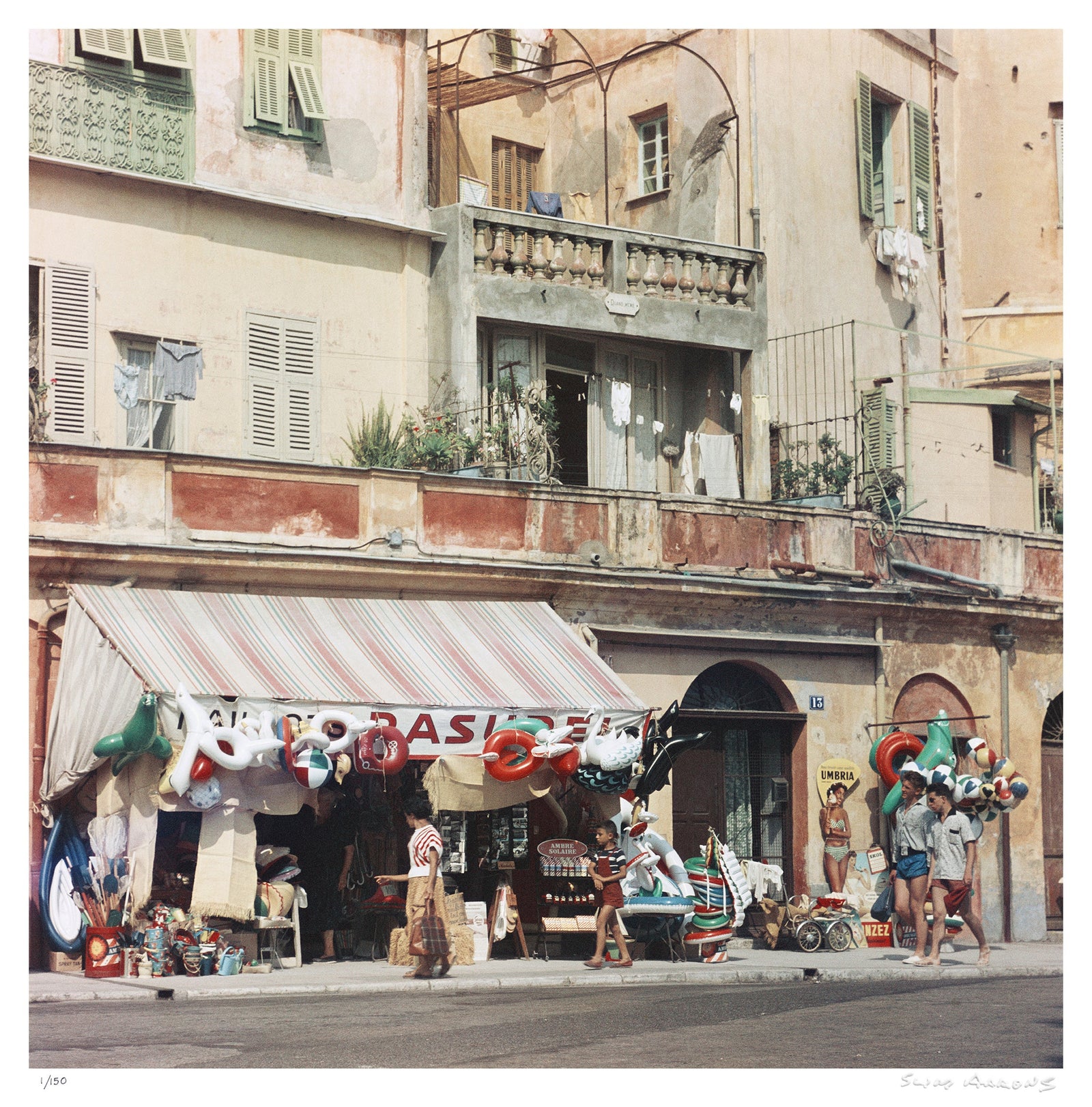 menton - Slim Aarons - Limited Edition - Estate Stamped - Photography - Getty Images