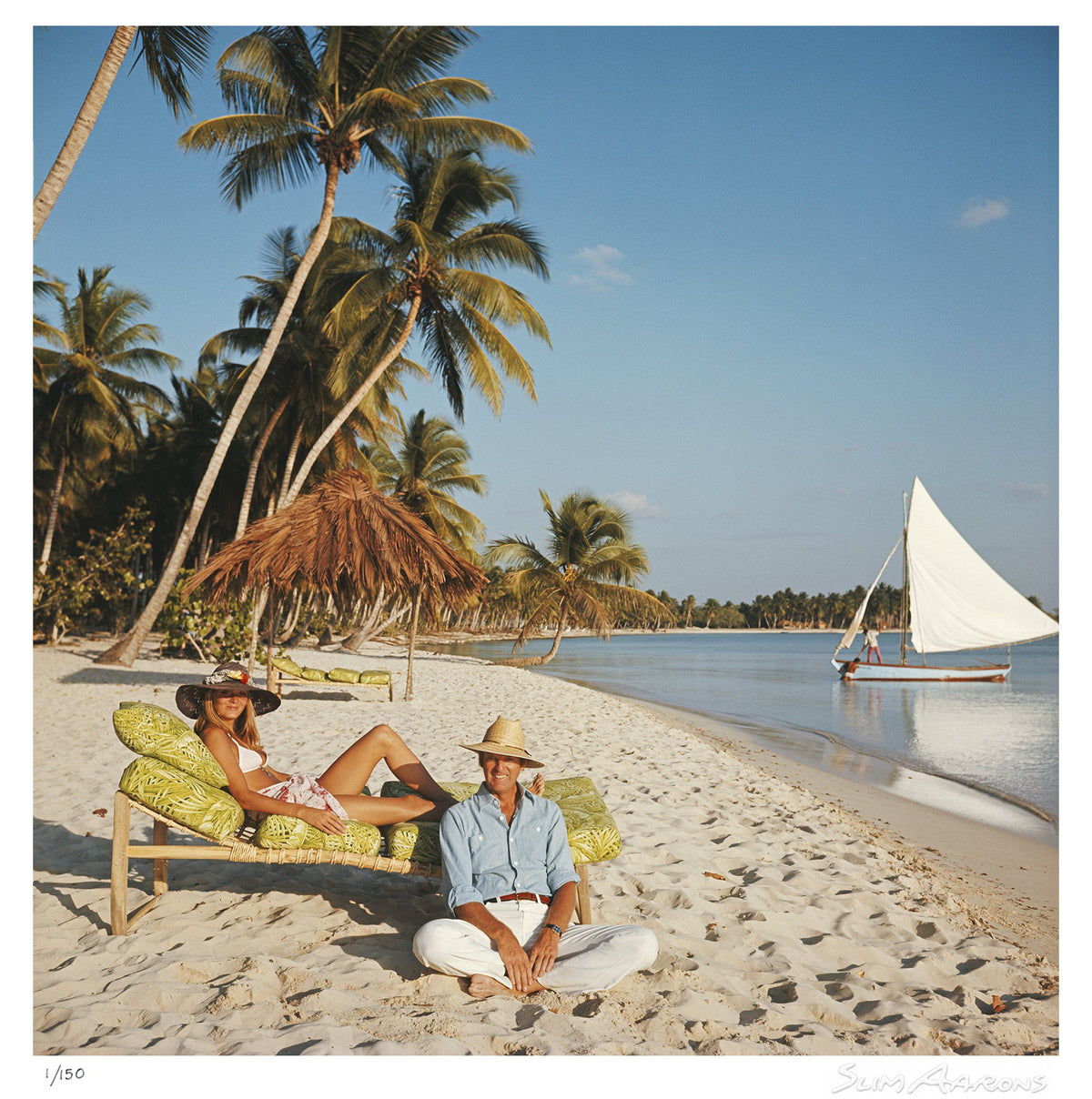 minnie and dru montagu - Slim Aarons - Limited Edition - Estate Stamped - Photography - Getty Images