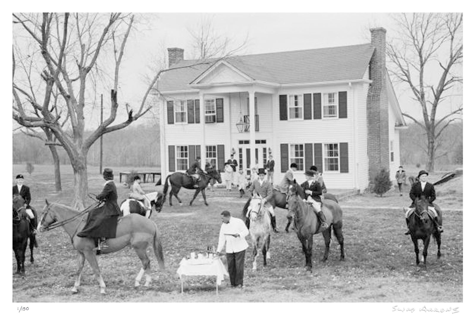 missouri hunt - Slim Aarons - Limited Edition - Estate Stamped - Photography - Getty Images