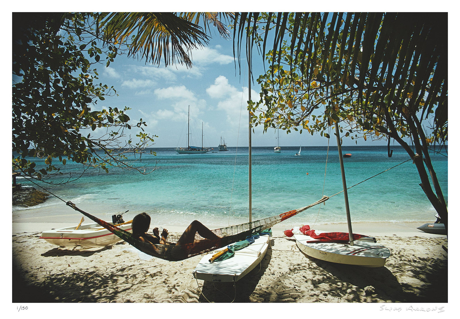 mustique - Slim Aarons - Limited Edition - Estate Stamped - Photography - Getty Images