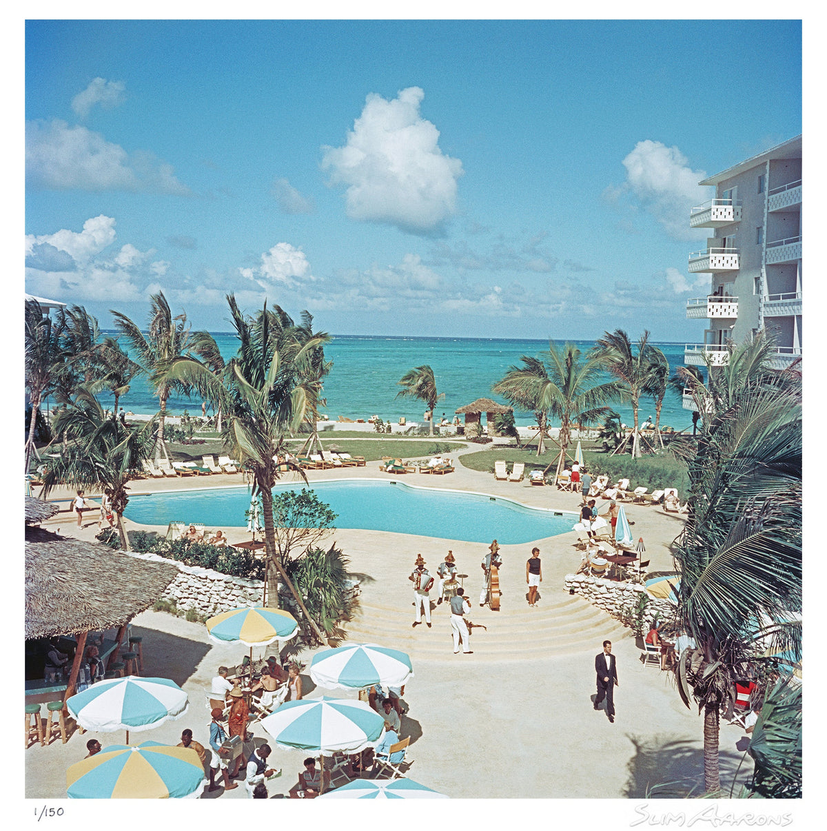 nassau beach hotel - Slim Aarons - Limited Edition - Estate Stamped - Photography - Getty Images