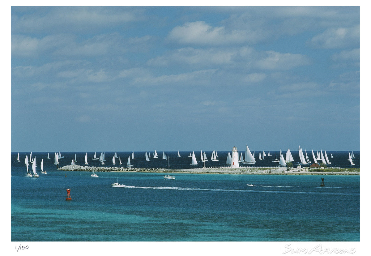 nassau sailing - Slim Aarons - Limited Edition - Estate Stamped - Photography - Getty Images