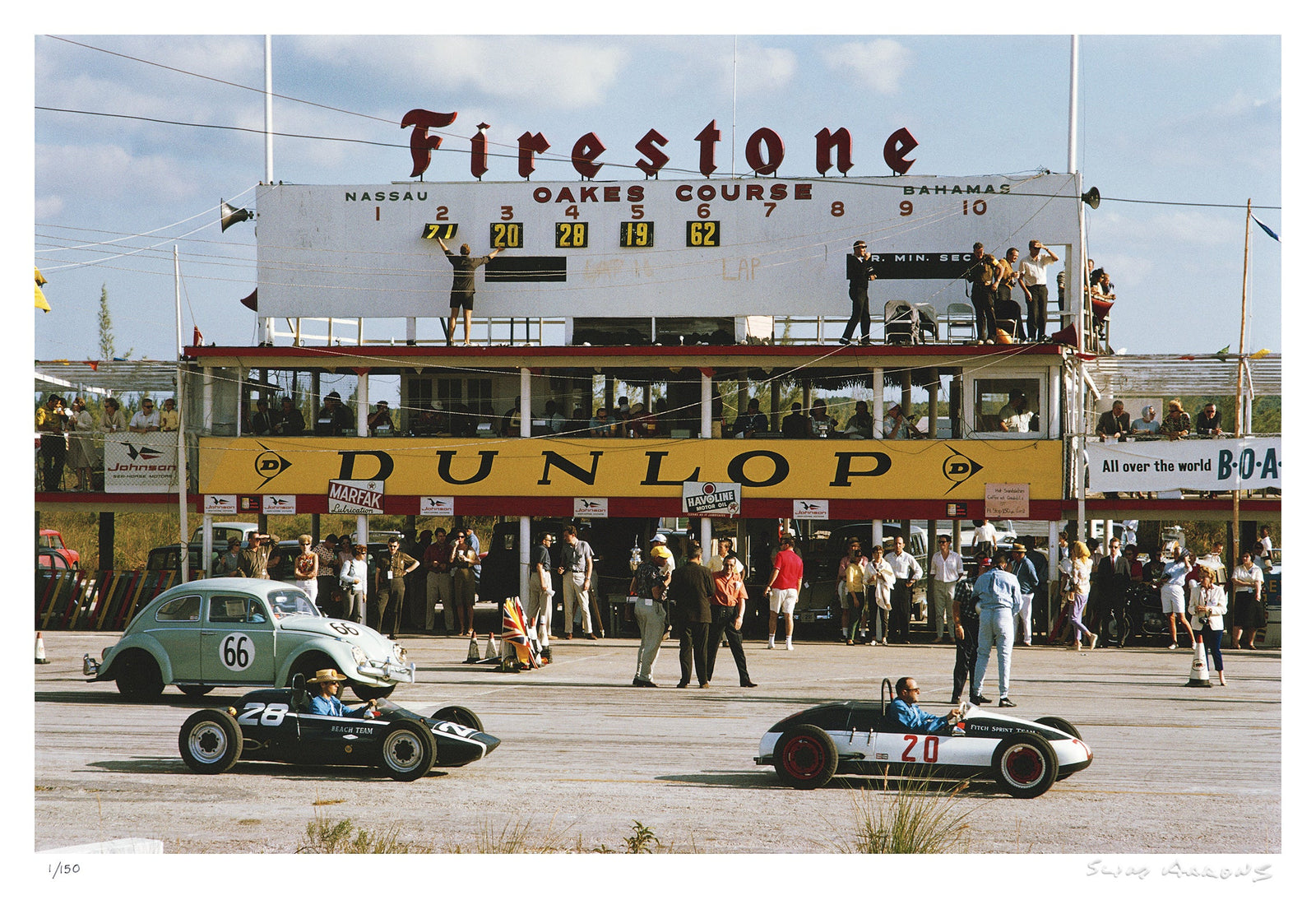 nassau speed week - Slim Aarons - Limited Edition - Estate Stamped - Photography - Getty Images