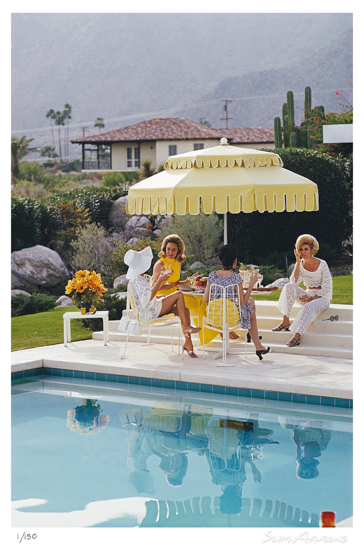 nelda and friends - Slim Aarons - Limited Edition - Estate Stamped - Photography - Getty Images