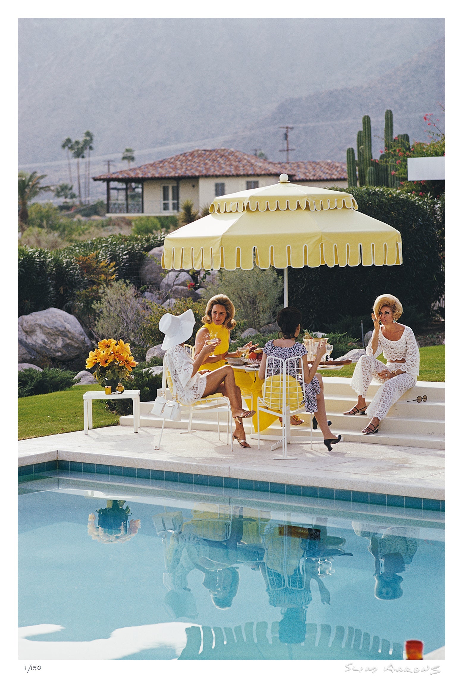 nelda and friends - Slim Aarons - Limited Edition - Estate Stamped - Photography - Getty Images