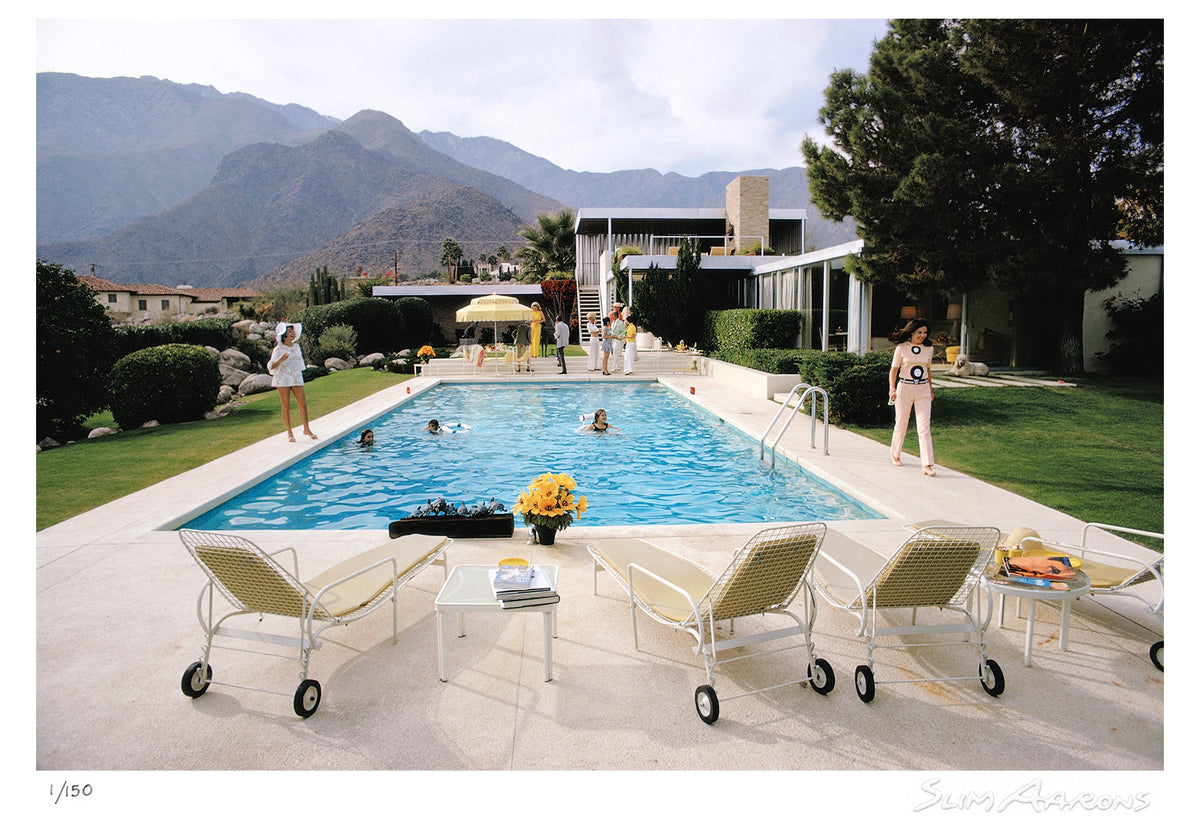 neldas pool - Slim Aarons - Limited Edition - Estate Stamped - Photography - Getty Images