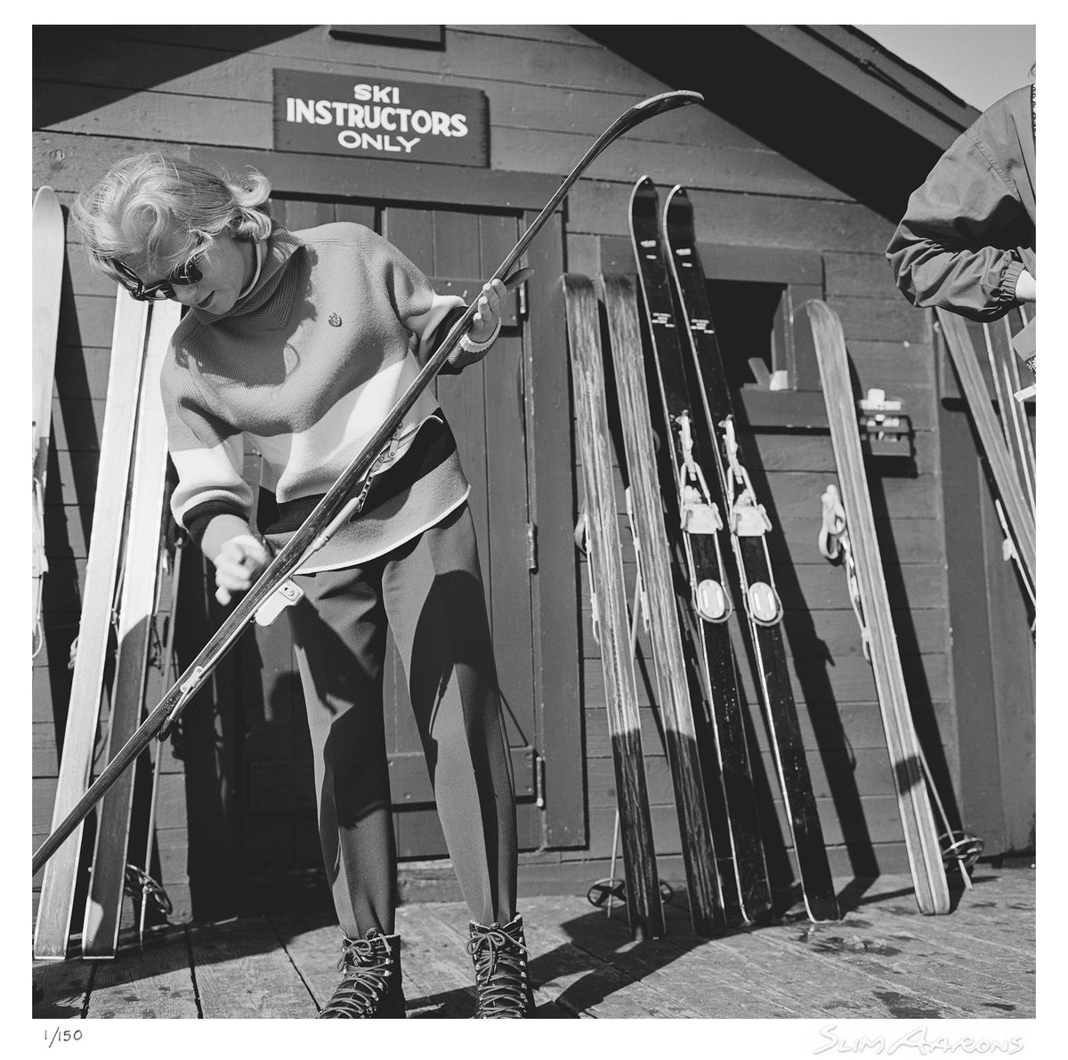 new england skiing 4 - Slim Aarons - Limited Edition - Estate Stamped - Photography - Getty Images