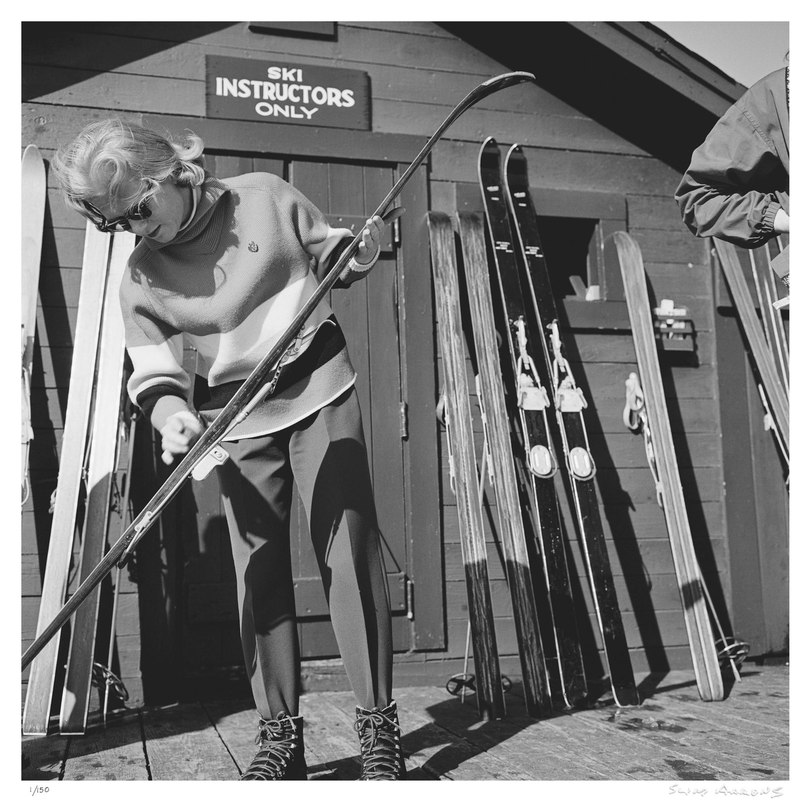 new england skiing 4 - Slim Aarons - Limited Edition - Estate Stamped - Photography - Getty Images